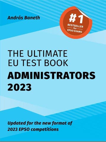 The Ultimate Eu Test Book Administrators 2023 | Nieuw, Livres, Verzenden, András Baneth