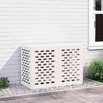 vidaXL Air Conditioner Hoes Wit 100 x 50 x 70 cm Staal, Verzenden, Nieuw