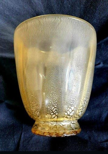 Glasfabriek Leerdam - A.D. Copier - Balustervaas - Glas -