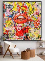 Joaquim Falco - LICHTENSTEIN KISS. XL. Hand finished. NO