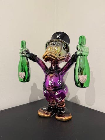 ArtPej - Duck LV Champagne