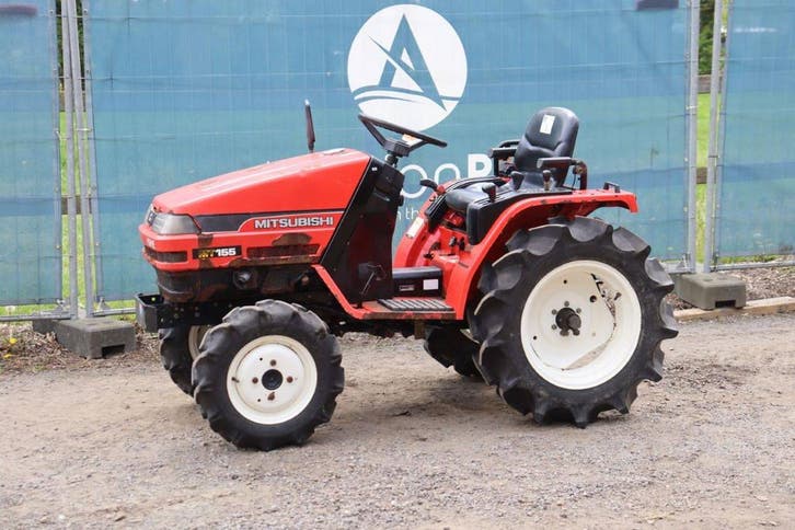 Veiling: Minitractor Mitsubishi MT15F Diesel 15PK, Zakelijke goederen, Landbouw | Tractoren, Ophalen