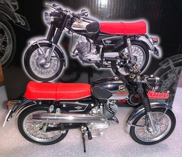 Schuco 1:10 - Model motorfiets - ZÜNDAPP KS 50 SUPER SPORT, Nieuw