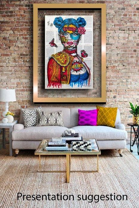 Margot Laffon - Dulcineas Daughter - Original XXL -, Antiek en Kunst, Kunst | Designobjecten