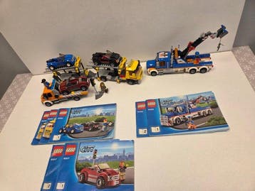 Lego Set - City - Sleepwagen 60056 + Takelwagen 60017 +, Nieuw