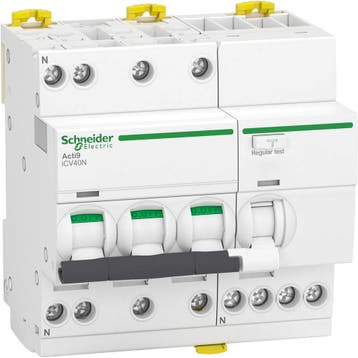 Schneider Electric Acti9 Icv40N 32A Rcbo Aardlekschakelaar -, Verzenden