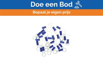 Bieden: RS PRO Blue Insulated Ring Terminal 16-14 AWG Crimp, Watersport en Boten, Ophalen of Verzenden, Nieuw