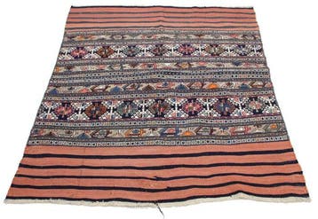 Sumach Kelim - Vloerkleed - 150 cm - 118 cm - Natuurlijke, Nieuw