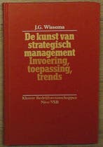 KUNST VAN STRATEGISCH MANAGEMENT 9789026713088 Wissema, Verzenden, Gelezen, Wissema