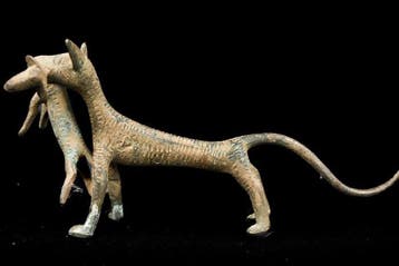 Dierenfiguur - Edo - Benin (Zonder minimumprijs), Antiek en Kunst