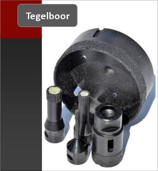 Diamanttegelboor - Keramische tegels - Natuursteen., Tuin en Terras, Verzenden, Nieuw