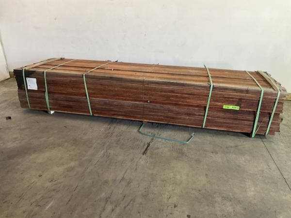 Veiling - 20x Angelim vermelho tuinplank 350x10x2 cm, Bricolage & Construction, Bois & Planches