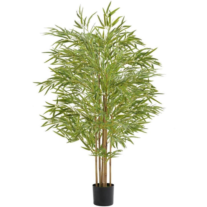 tectake Kunst bamboeboom Bambosa, realistische textuur - 150, Maison & Meubles, Plantes d'intérieur, Envoi