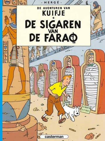 De Sigaren van de Farao Stripboek, Ophalen of Verzenden