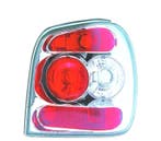 FEUX ARRIÈRE POUR VOLKSWAGEN VW POLO 94-99 FOND CHROMÉ, Verzenden