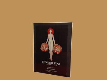 Leonor Fini - Leonor Fini – Original Gallery Exhibition, Antiquités & Art