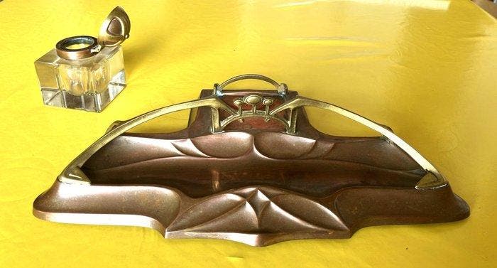 WMF - Bureauset - Jugendstil - Brons, Collections, Stylos