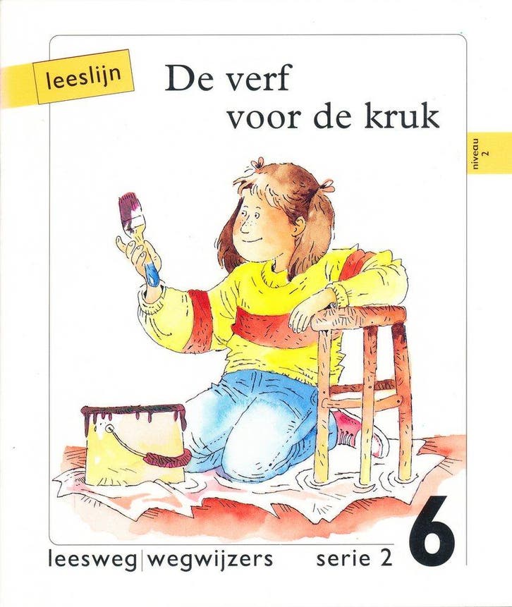 Leeslijn versie 1 wegwijzers serie 2 deel 6 De verf voor de, Livres, Livres scolaires, Envoi