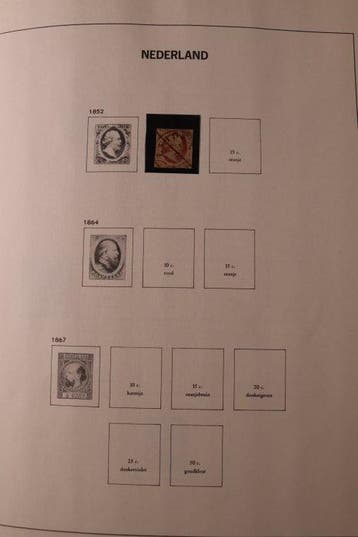 Nederland 1852/1999 - Collectie in 3 DAVO standaard
