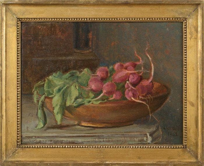 Carlo Socrate (1889-1967) - Rapanelli, Antiek en Kunst, Kunst | Schilderijen | Klassiek