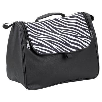 Rollatortas skai leer met zebraprint en ritssluiting, Ophalen of Verzenden, Nieuw
