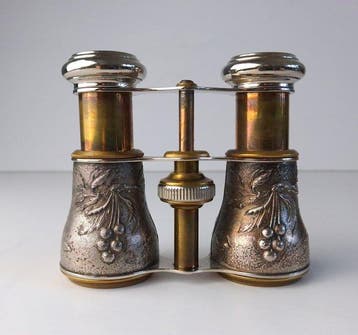 Toneelkijker - Opera glasses - Birds and Foliage - 1900-1910