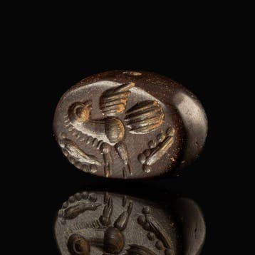Sasanian Amulet seal (Zonder minimumprijs), Antiek en Kunst