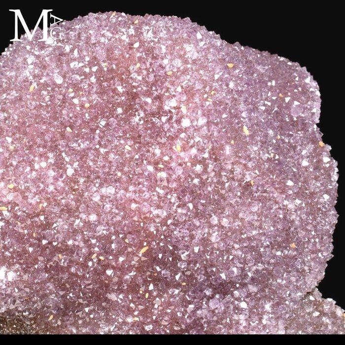 Nice Rose Amethyst - Microcristallisatie - Natuurlijke, Verzamelen, Mineralen en Fossielen