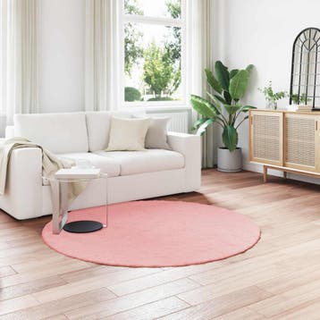 vidaXL Antislip vloerkleed van imitatie konijnenbont OLITE, Verzenden, Nieuw