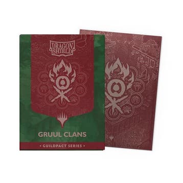 Dragon Shield Matte Dual Art Sleeves Guildpack Series Gruul, Hobby en Vrije tijd, Ophalen of Verzenden, Nieuw