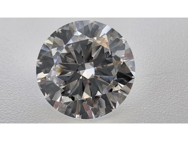 Veiling - Diamant briljant 5.00 crt ( IGI gecertificeerd ), Bijoux, Sacs & Beauté, Pierres précieuses