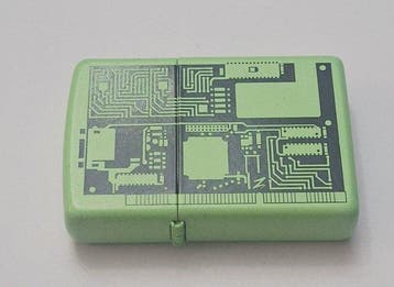 Zippo, Circuit Board Noviembre de 2009 - Aansteker - Staal