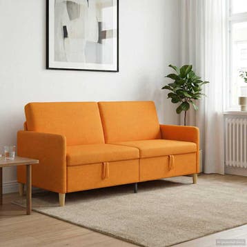 vidaXL Sofa met Opbergruimte Dongeel 192 x 78 x 87 cm, Huis en Inrichting, Verzenden, Nieuw