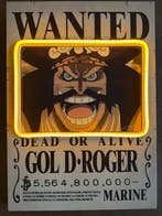 LEDMansion - Gezocht Gol D. Roger - 25x35cm - LEDMansion -, Nieuw