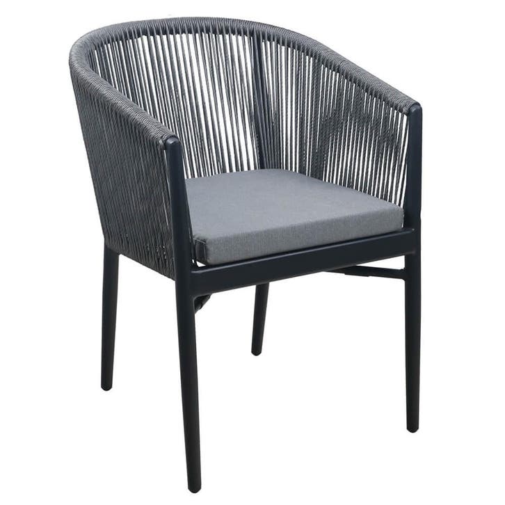 Stoel | VEGA | Aluminium Rotan/Aluminium | Grey |, Articles professionnels, Horeca | Équipement de cuisine, Envoi