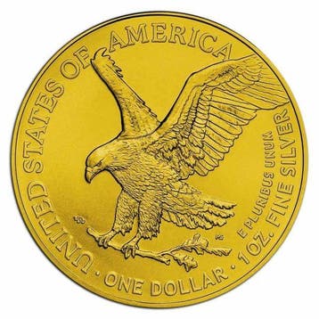 Verenigde Staten. 1 Dollar 2024 1 oz American Silver Eagle, Timbres & Monnaies, Métaux nobles & Lingots
