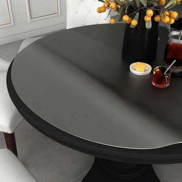 vidaXL Tafelbeschermer Ø90 cm 2 mm PVC mat, Verzenden, Nieuw