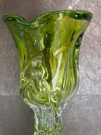 Mid-Century Bohemian Art Glass Vase - Josef Hospodka for