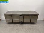 RVS Zanussi Koelwerkbank 8 Laden 224,5 cm 230V Horeca, Ophalen of Verzenden