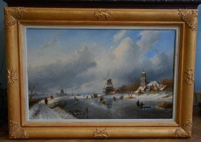 Charles Henri Joseph Leickert (1816-1907) -, Antiquités & Art, Art | Peinture | Classique