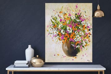 Bajor Kinga - Flowers, Antiquités & Art