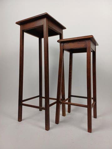 Plantentafel (2) - Eik - Bijzetttafel - Piëdestal