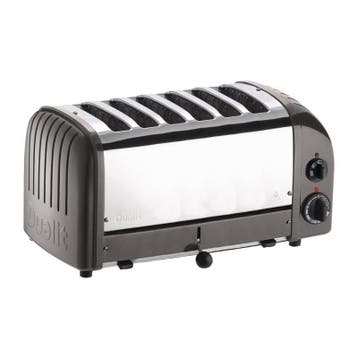 Broodrooster grijs 60156 | Cap. 6st. | 195 sneden/h | 230V, Verzenden