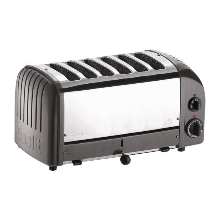 Broodrooster grijs 60156 | Cap. 6st. | 195 sneden/h | 230V, Zakelijke goederen, Horeca | Keukenapparatuur, Nieuw in verpakking