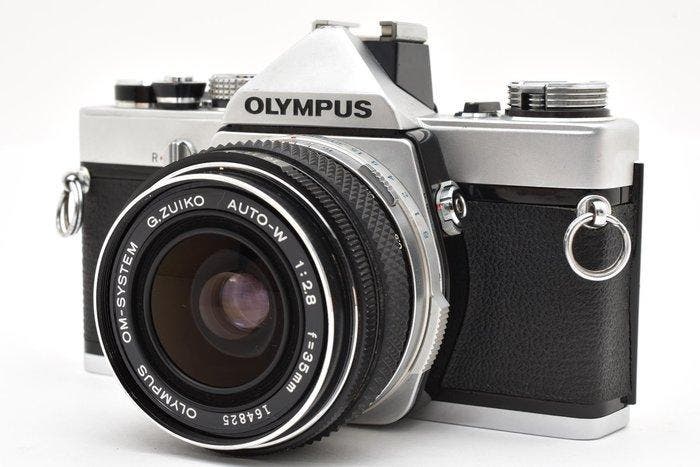 Olympus OM-1 MD / Zuiko 2.8/28mm Single lens reflex camera, TV, Hi-fi & Vidéo, Appareils photo analogiques