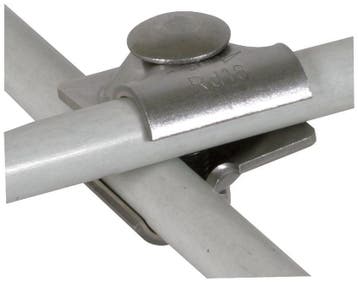 Dehn MV Clamp StSt Rd 16/16mm With Truss Head Screw - 393069, Verzenden