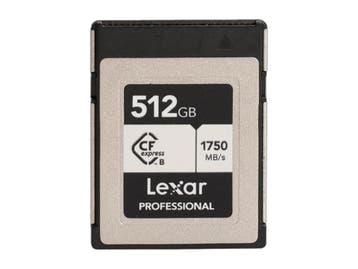 Lexar 512GB Professional CFexpress Type B 1750MB/s, Audio, Tv en Foto, Ophalen of Verzenden, Nieuw, Lexar