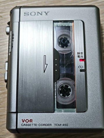 Sony - TCM-450 Draagbare cassettespeler