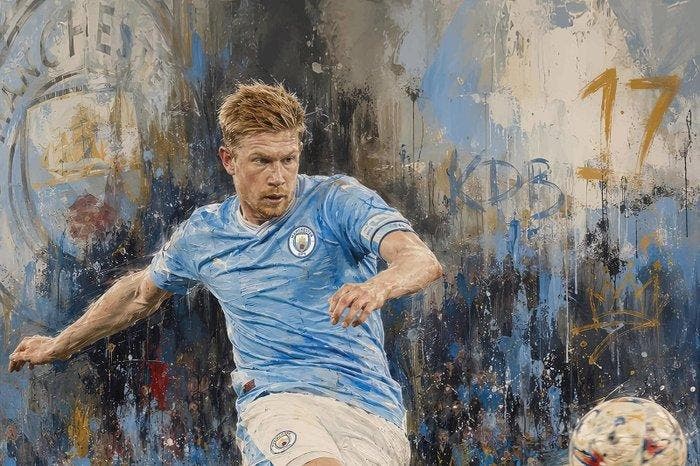 Canvas Fit - Alberto Ricardo - The Master: Kevin De Bruyne, Collections, Collections Autre