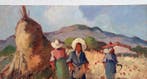 Renzo Martini (1937-2005) - La mietitura - Vecchia Toscana